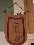Circle of Coll Banner :: Hung in the Town Hall in Glastonbury during the Summer Solstice Festival
